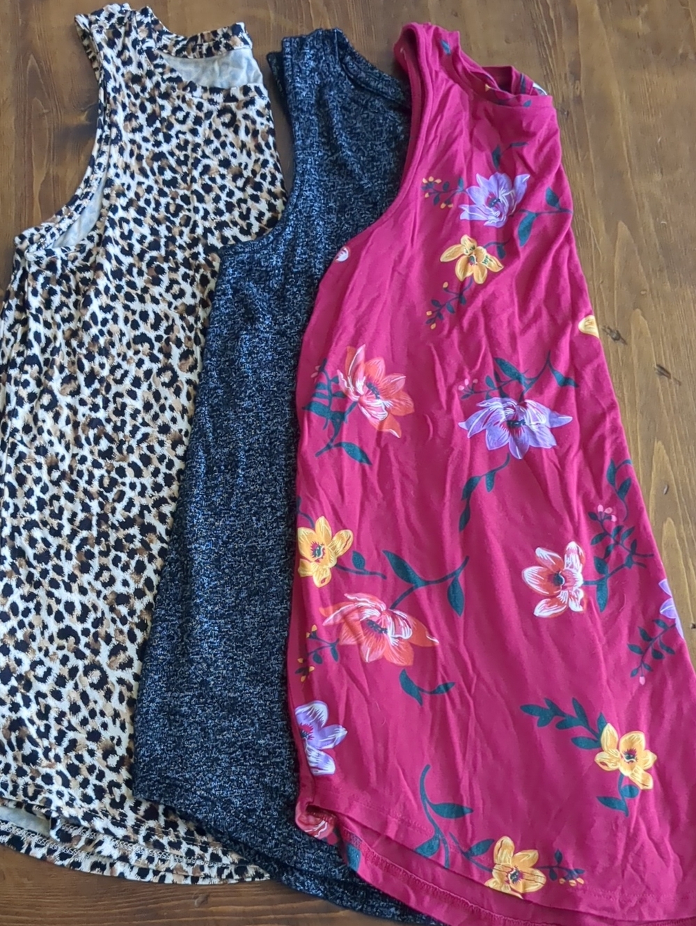 Three Luxe Sleeveless Tops